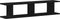 vidaXL - Wandplanken - 2 - st - 90x18x20 - cm - spaanplaat - zwart - eikenkleurig