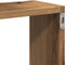 vidaXL - Wandplanken - kubus - 68x15x68cm - bewerkt - hout - artisanaal - eikenkleur