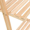vidaXL - Wandrek - ladder - 41,5x30x176 - cm - cederhout