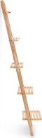 vidaXL - Wandrek - ladder - 41,5x30x176 - cm - cederhout