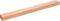 vidaXL - Wandschap - 100x10x6 - cm - behandeld - massief - eikenhout - lichtbruin