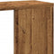 vidaXL - Wandschap - 100x15x70 - cm - bewerkt - hout - oud - houtkleurig