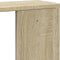 vidaXL - Wandschap - 100x15x70 - cm - bewerkt - hout - sonoma - eikenkleurig