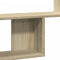 vidaXL - Wandschap - 100x15x70 - cm - bewerkt - hout - sonoma - eikenkleurig