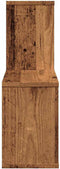 vidaXL - Wandschap - 100x18x53 - cm - bewerkt - hout - oud - houtkleurig