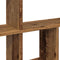 vidaXL - Wandschap - 100x18x53 - cm - bewerkt - hout - oud - houtkleurig