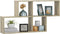 vidaXL - Wandschap - 100x18x53 - cm - bewerkt - hout - sonoma - eikenkleurig