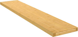 vidaXL - Wandschap - 100x20x2,5 - cm - bamboe