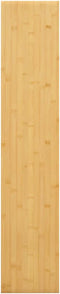vidaXL - Wandschap - 100x20x2,5 - cm - bamboe