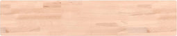 vidaXL - Wandschap - 100x20x2,5 - cm - massief - beukenhout