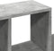 vidaXL - Wandschap - 100x20x53 - cm - bewerkt - hout - betongrijs
