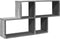 vidaXL - Wandschap - 100x20x53 - cm - bewerkt - hout - grijs - sonoma - eikenkleurig