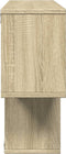 vidaXL - Wandschap - 100x20x53 - cm - bewerkt - hout - sonoma - eikenkleurig