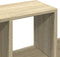 vidaXL - Wandschap - 100x20x53 - cm - bewerkt - hout - sonoma - eikenkleurig