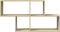 vidaXL - Wandschap - 100x20x53 - cm - bewerkt - hout - sonoma - eikenkleurig