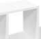 vidaXL - Wandschap - 100x20x53 - cm - bewerkt - hout - wit