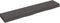 vidaXL - Wandschap - 100x20x6 - cm - behandeld - massief - eikenhout - donkerbruin
