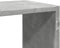 vidaXL - Wandschap - 100x25x50 - cm - bewerkt - hout - betongrijs
