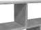 vidaXL - Wandschap - 100x25x50 - cm - bewerkt - hout - betongrijs