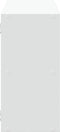 vidaXL - Wandschap - 100x25x50 - cm - bewerkt - hout - wit