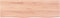 vidaXL - Wandschap - 100x30x(2-4)cm - behandeld - massief - eikenhout - lichtbruin