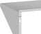 vidaXL - Wandschap - 100x30x31 - cm - roestvrijstaal - zilverkleurig