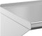 vidaXL - Wandschap - 100x30x31 - cm - roestvrijstaal - zilverkleurig
