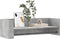 vidaXL - Wandschap - 100x35x30,5 - cm - bewerkt - hout - betongrijs