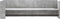 vidaXL - Wandschap - 100x35x30,5 - cm - bewerkt - hout - betongrijs