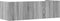 vidaXL - Wandschap - 100x35x30,5 - cm - bewerkt - hout - grijs - sonoma - eikenkleurig