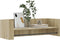 vidaXL - Wandschap - 100x35x30,5 - cm - bewerkt - hout - sonoma - eikenkleurig