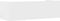 vidaXL - Wandschap - 100x35x30,5 - cm - bewerkt - hout - wit