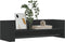 vidaXL - Wandschap - 100x35x30,5 - cm - bewerkt - hout - zwart
