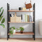 vidaXL - Wandschap - 100x40x2 - cm - behandeld - massief - eikenhout - lichtbruin