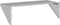 vidaXL - Wandschap - 100x45x31 - cm - roestvrijstaal - zilverkleurig