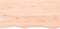 vidaXL - Wandschap - 100x50x(2-4) - cm - onbehandeld - massief - eikenhout