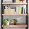vidaXL - Wandschap - 100x50x(2-6)cm - behandeld - massief - eikenhout - lichtbruin