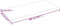 vidaXL - Wandschap - 100x50x2 - cm - behandeld - massief - eikenhout - donkerbruin