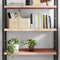 vidaXL - Wandschap - 100x60x(2-4) - cm - onbehandeld - massief - eikenhout