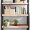 vidaXL - Wandschap - 100x60x(2-6) - cm - onbehandeld - massief - eikenhout