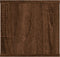vidaXL - Wandschap - 102x30x29 - cm - bewerkt - hout - bruin - eikenkleur