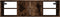 vidaXL - Wandschap - 102x30x29 - cm - bewerkt - hout - gerookt - eikenkleurig