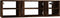 vidaXL - Wandschap - 102x30x29 - cm - bewerkt - hout - gerookt - eikenkleurig