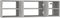 vidaXL - Wandschap - 102x30x29 - cm - spaanplaat - betongrijs