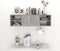 vidaXL - Wandschap - 102x30x29 - cm - spaanplaat - betongrijs