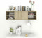 vidaXL - Wandschap - 102x30x29 - cm - spaanplaat - sonoma - eikenkleurig
