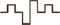 vidaXL - Wandschap - 104,5x10x43 - cm - bewerkt - hout - bruin - eikenkleurig