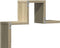 vidaXL - Wandschap - 104,5x10x43 - cm - bewerkt - hout - sonoma - eikenkleurig
