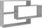 vidaXL - Wandschap - 104x20x58,5 - cm - bewerkt - hout - grijs - sonoma - eikenkleurig