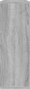 vidaXL - Wandschap - 104x20x58,5 - cm - bewerkt - hout - grijs - sonoma - eikenkleurig